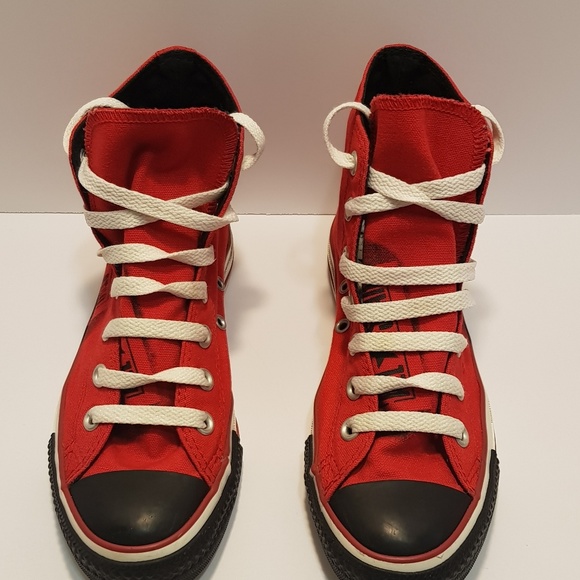 RED CONVERSE/UPPER TEXTILE/LINING TEXTILE/OUTSOLE - Picture 5 of 6